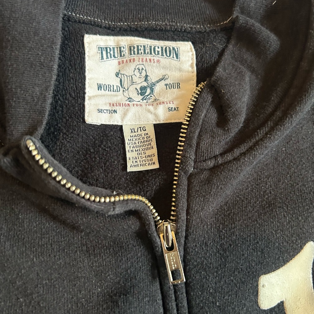 True Religion Men's Black Sweater
